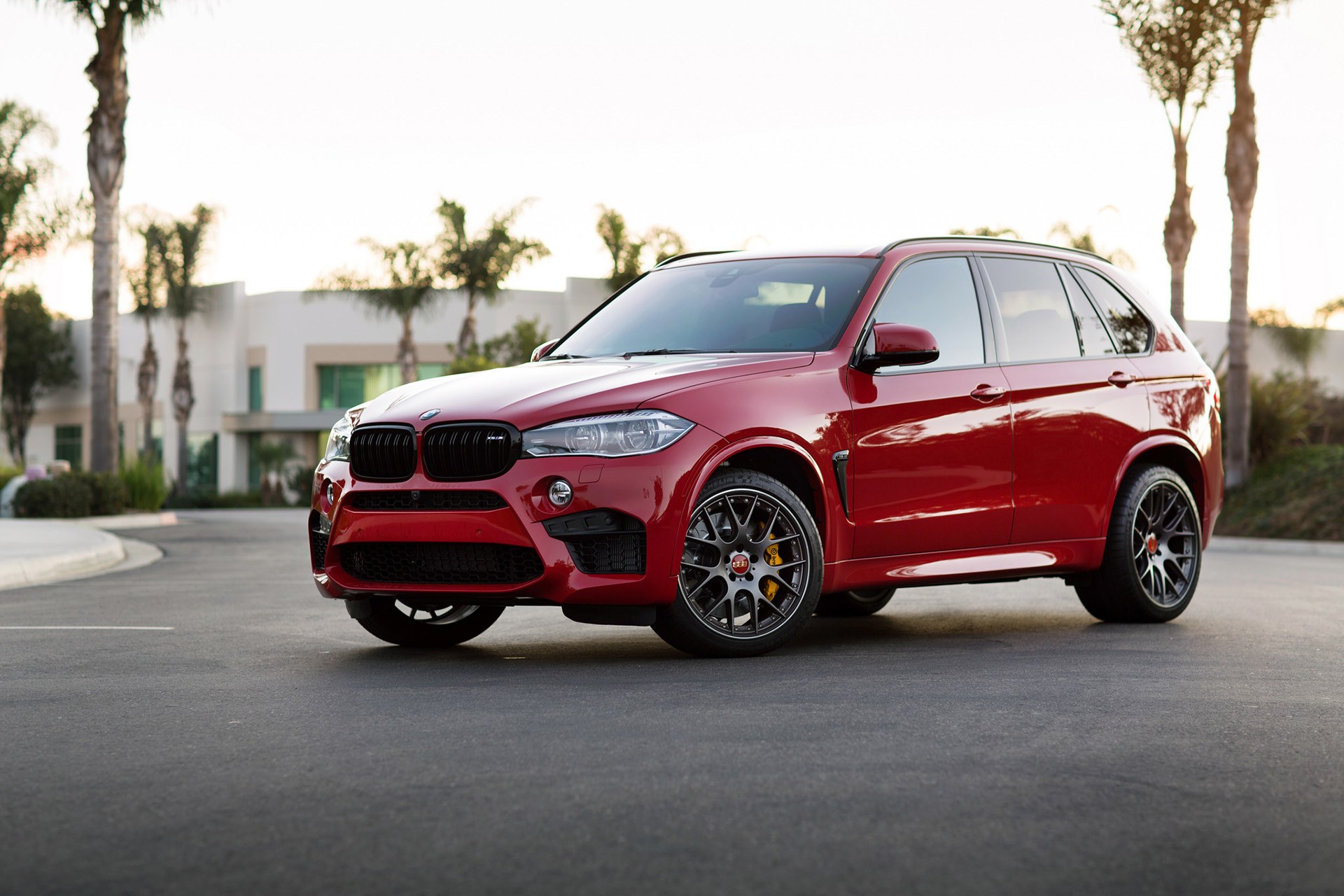 Melbourne Red BMW X5 M