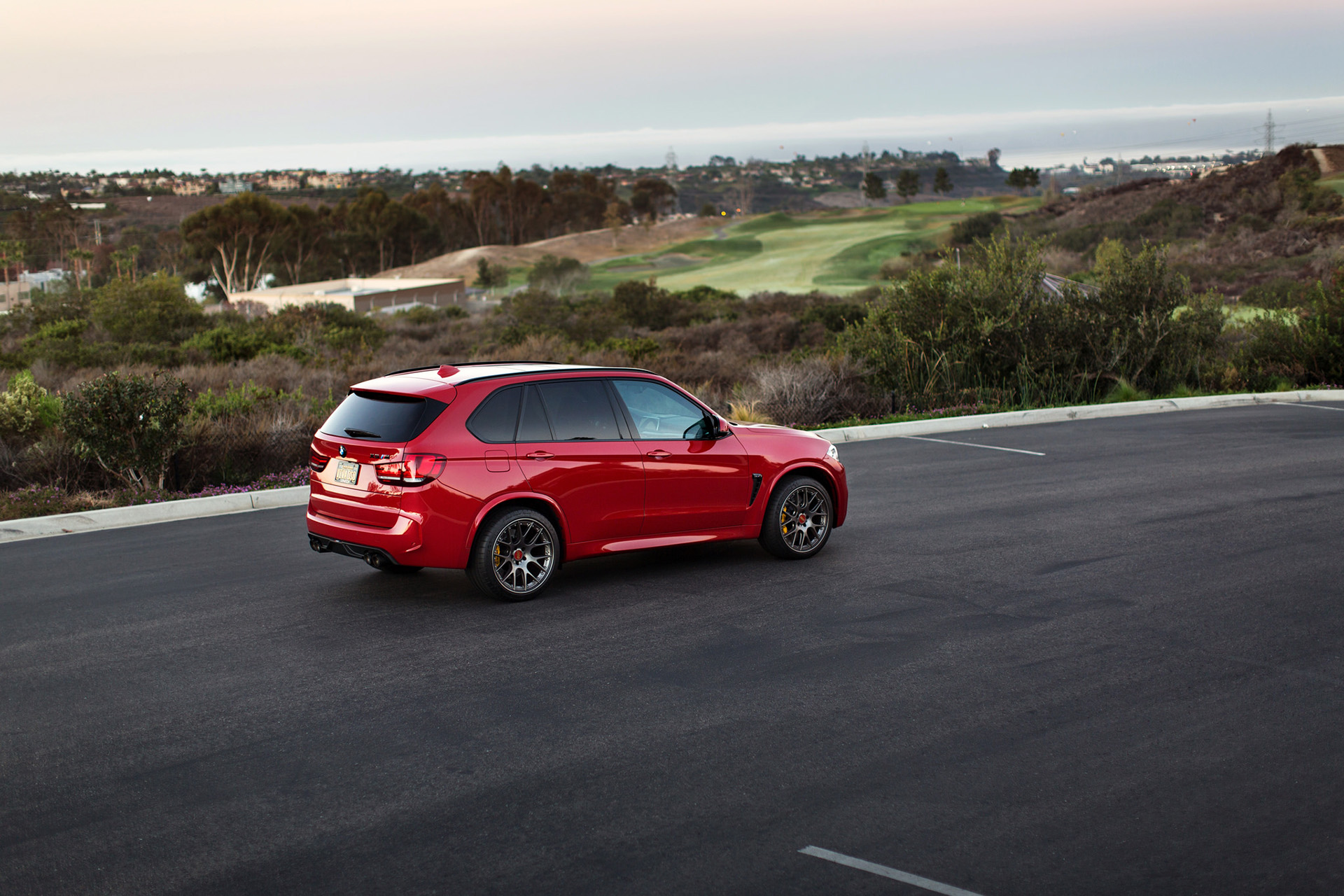 Melbourne Red BMW X5 M