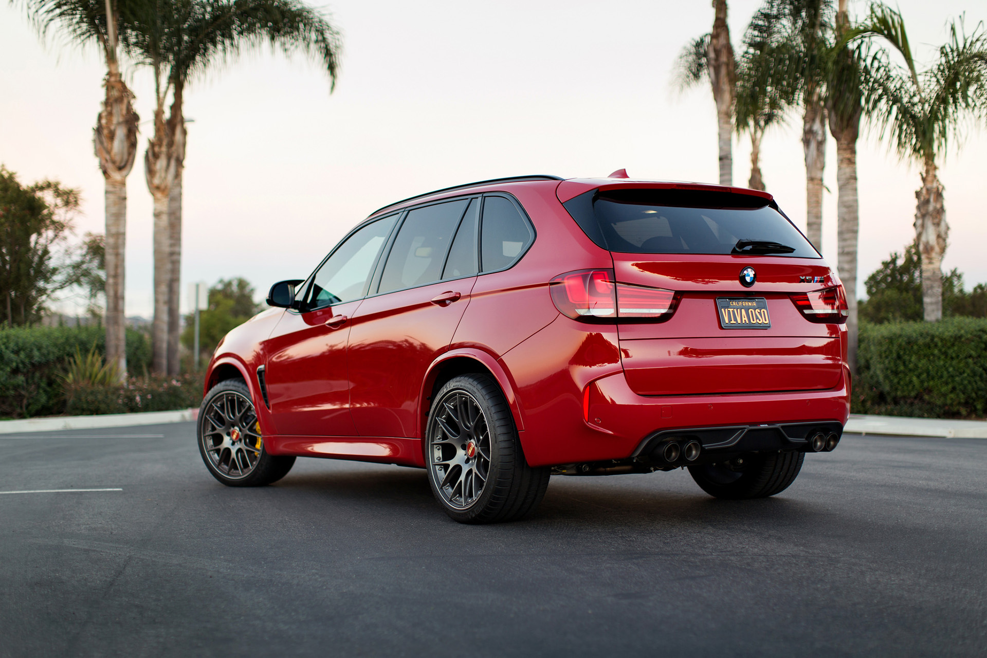 Melbourne Red BMW X5 M