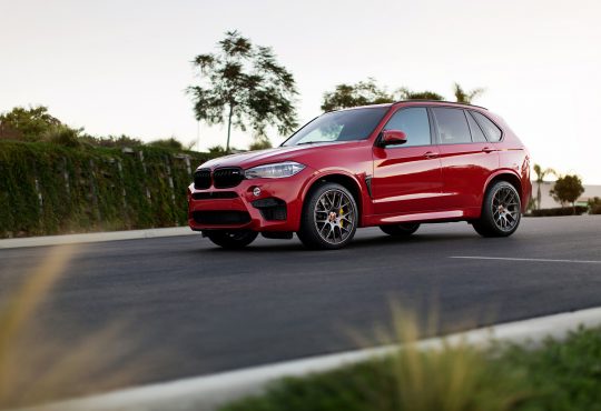 Melbourne Red BMW X5 M