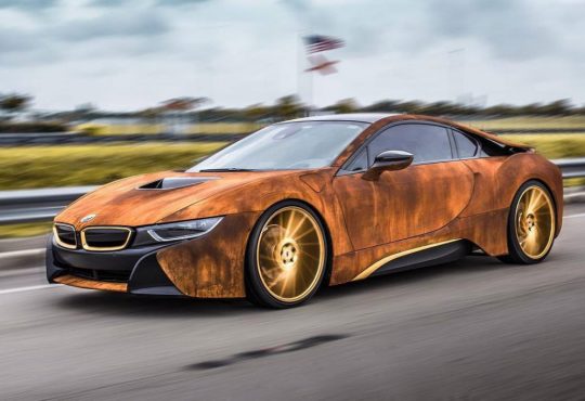 MetroWrapz Rusted BMW i8