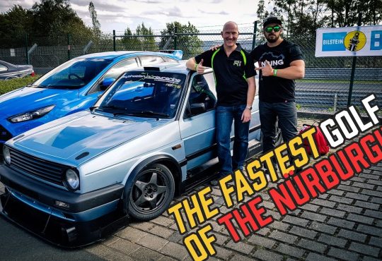 The craziest (fastest) VW Golf MK.2 of the Nürburgring!