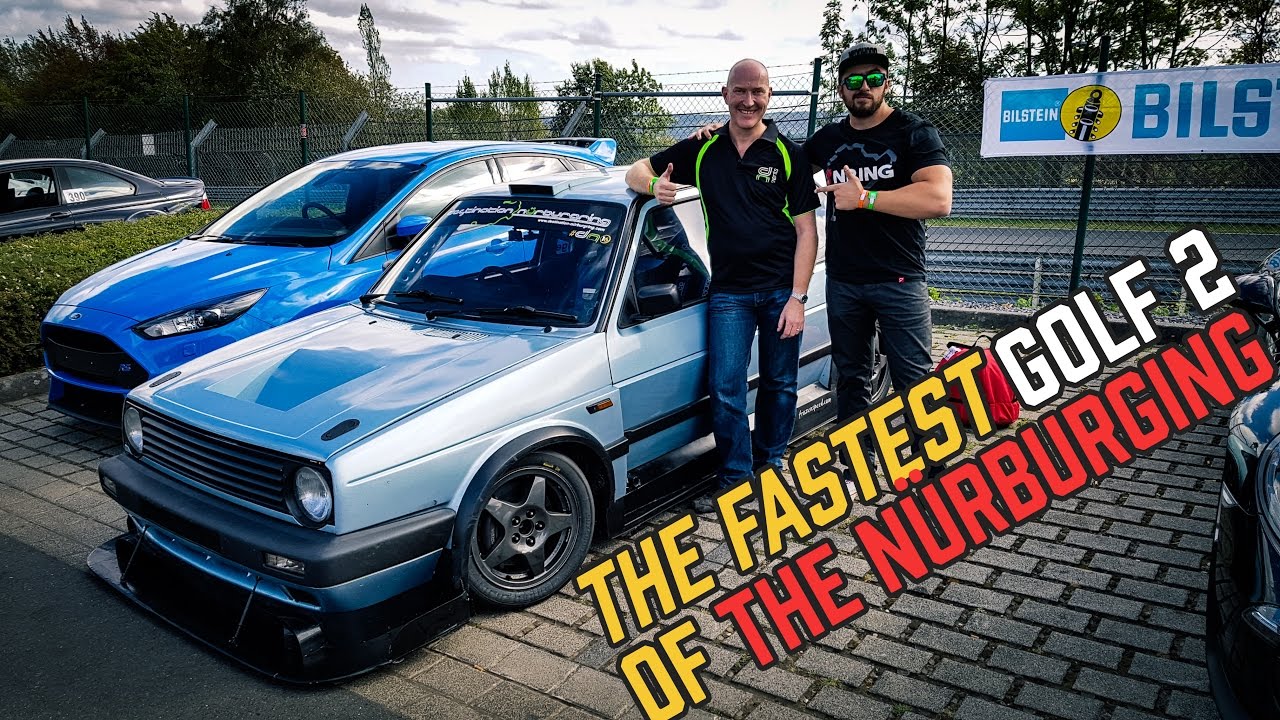 The craziest (fastest) VW Golf MK.2 of the Nürburgring!