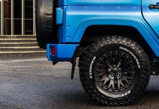 Chelsea Truck Company Volcanic Sky Jeep Wrangler Black Hawk Edition