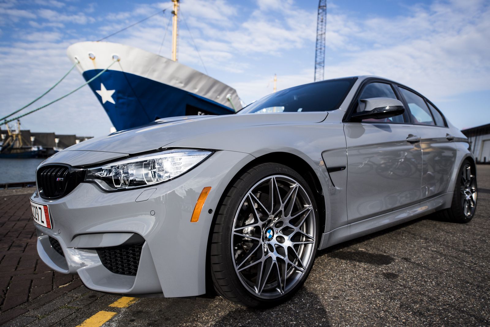 Nardo Grey BMW M3 Competition Package
