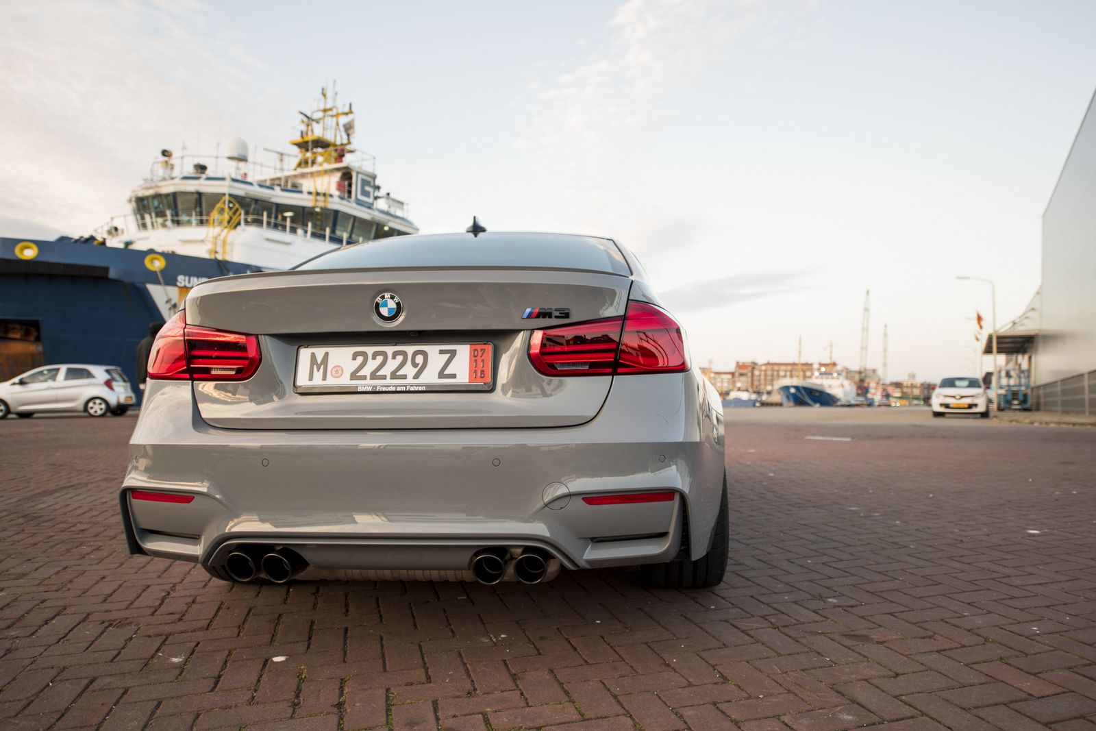 Nardo Grey BMW M3 Competition Package