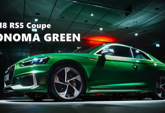 Audi RS5 Coupe Sonoma Green