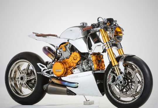 1199 Polished Panigale by Ortolani Customs