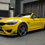 Speed Yellow BMW M4 Convertible
