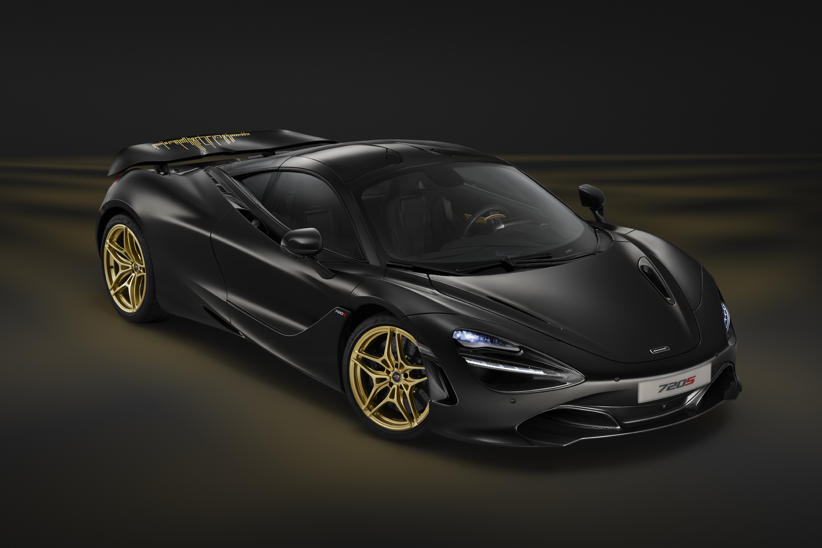 McLaren 720S Black And Gold by MSO
