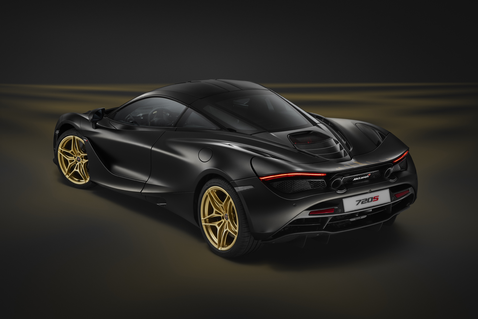 McLaren 720S Black And Gold by MSO