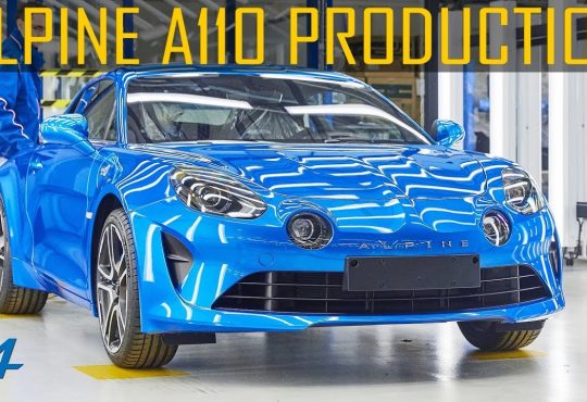 alpine a110 production