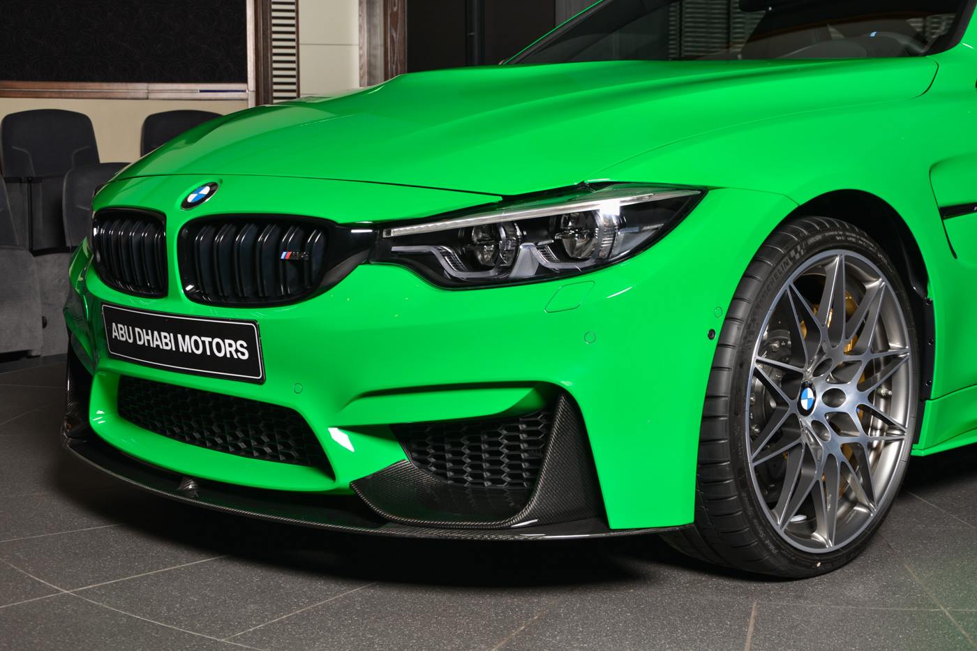 BMW M4 Signal Green