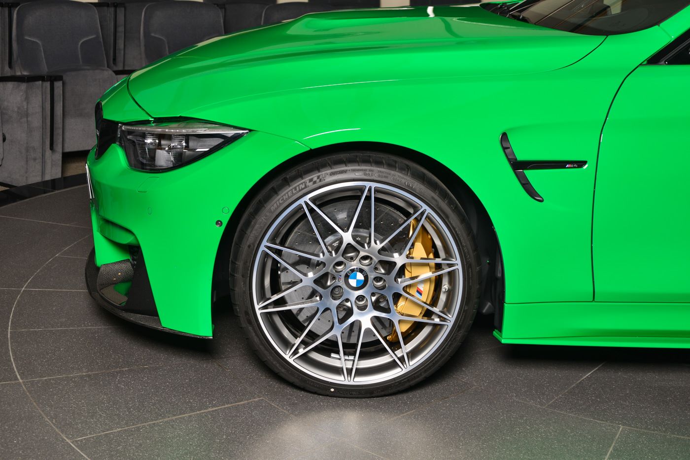 BMW M4 Signal Green