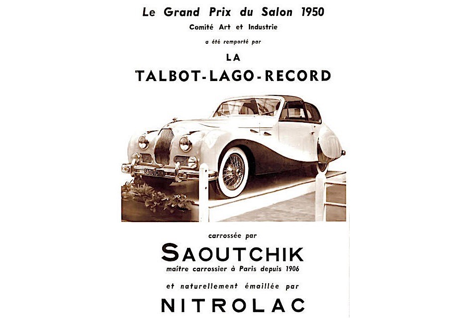 1948 Talbot-Lago T26 Record Sport
