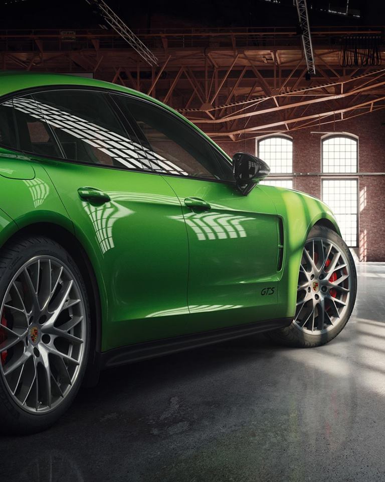 Porsche Exclusive Panamera GTS Mamba Green