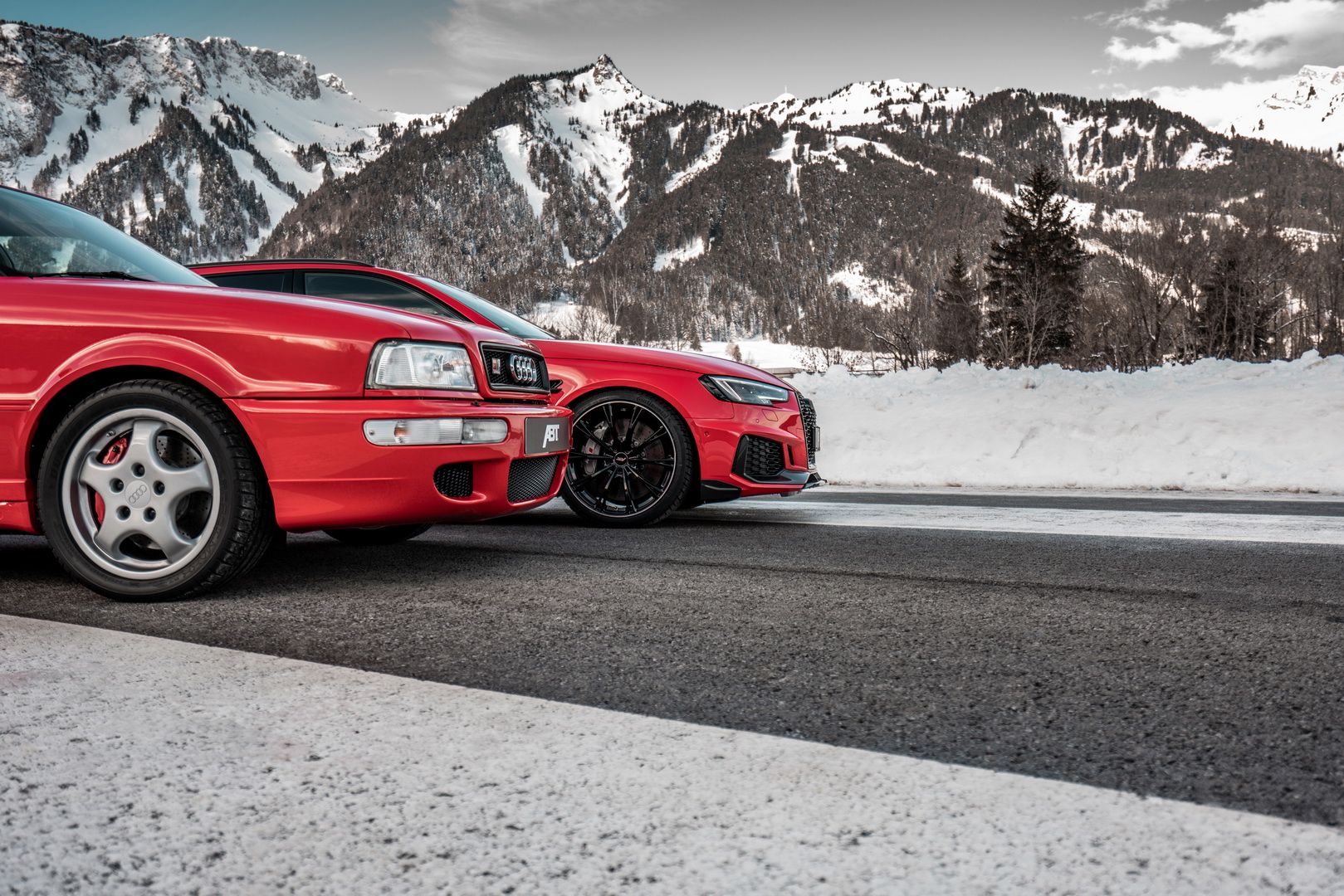 Susret generacija - Audi ABT RS2 i ABT RS4