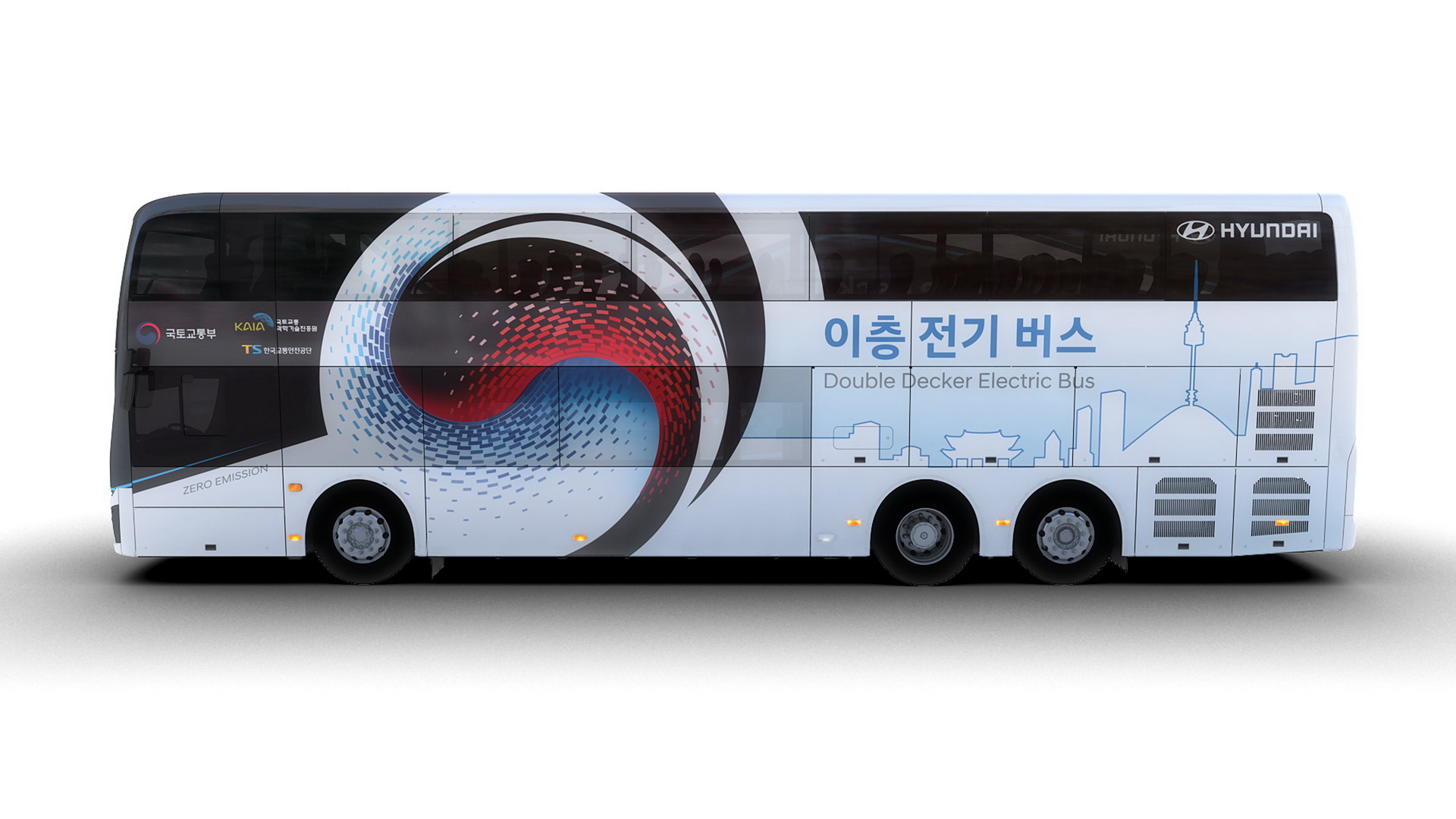 hyundai doubledecker electric bus